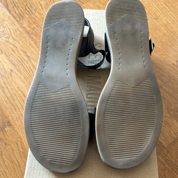 Steve Madden Black sandals sz 7 - Picture 6 of 6